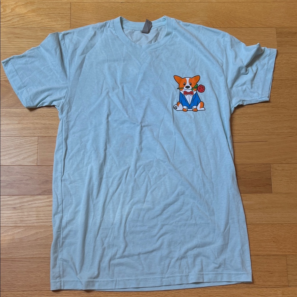 Corgi Con '19 Light Blue Tee